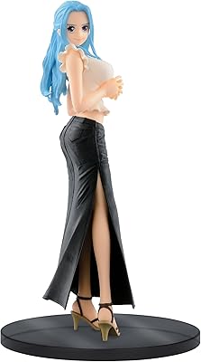 Banpresto one piece 6.7" nefeltari vivi shape a (jean noir), jeans série freak