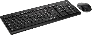 Ensemble clavier et souris sans fil hp 330 avec pavé numérique, sans fil