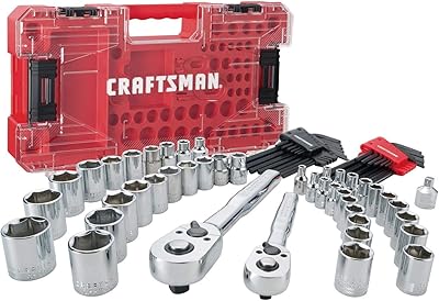 Ensemble d'outils mécaniques craftsman versastack, 71 pièces, tournevis 1/4