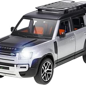 1/24 land rover new defender 110 diecast car toy set, cadeau pour enfants, avec son et lumière. Commandez malin, vivez mieux avec Diaytar