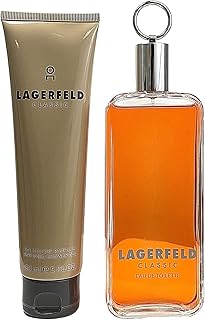Eau de toilette lagerfeld classic pour homme 150 ml + sg collection 150