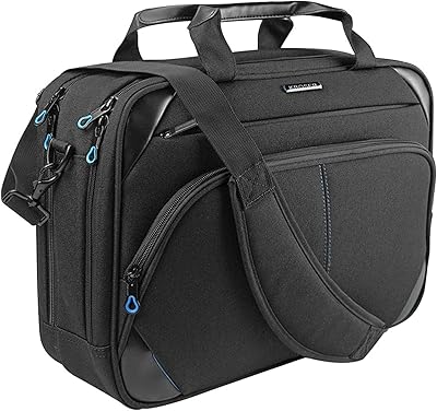 Sac à bandoulière étanche et durable crosser pour ordinateur portable de 156 pouces
