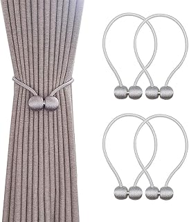 Sylos 4 pièces embrasses de rideaux magnétiques pinces à pour bureau