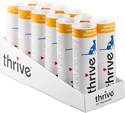 Gâteries au poulet thrive pour chats 25 grammes