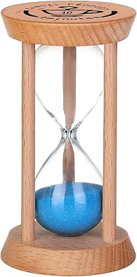 Sablier rubik horloge de sable à base en bois de 10 minutes