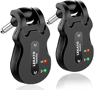 Lites etc lecato récepteur sans fil 5,8 ghz guitare audio numérique 4 canaux