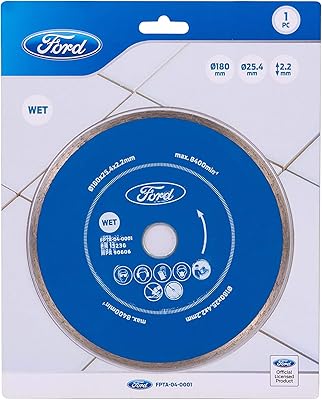 Ford tools disque diamanté coupe humide 180 mm x 22
