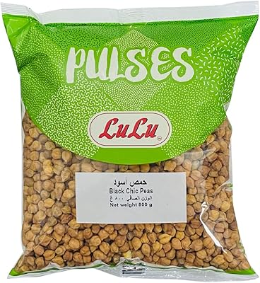 Pois chiches noirs lulu 800 grammes