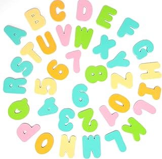 Jouets amusants en mousse pour baignoire avec lettres et chiffres pour enfants