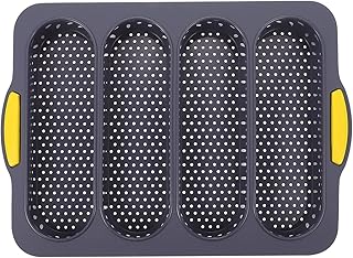 Bestonzon moules en silicone antiadhésifs pour pain sandwich, pain français, moules à pâtisserie