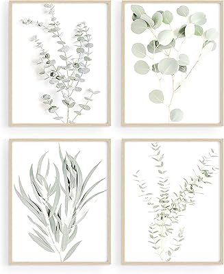 Impressions murales de plantes botaniques delfino décoration murale minimaliste images