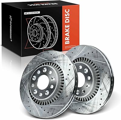 Remplacement des rotors percés avant a-premium pour ford taurus 2008-2009 five hundred mercury