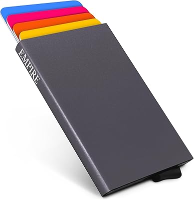 Porte-cartes empire portefeuille pour homme porte-carte de crédit blocage rfid nfc petit