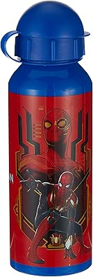 Bouteille d'eau en aluminium marvel 500 ml spider-man hero design tbt22spshab310
