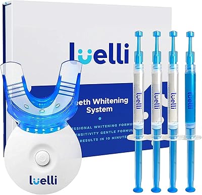 Kit de blanchiment des dents loli avec lumière led peroxyde carbamide