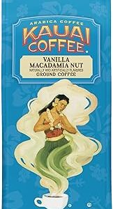 Café moulu hawaïen kauai saveur vanille et noix de macadamia arabica gastronomique du plus. Diaytar : Parce que bien acheter, c'est économiser
