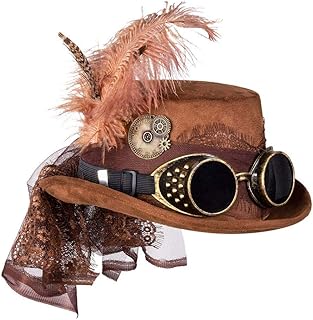 Boland 10235880 54562 gl deluxe chapeau marron steampunk coiffure soirée à. Diaytar : Votre source de bonnes affaires en ligne