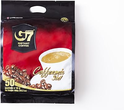 Café instantané vietnamien g7 premium 3 en 1 50 sachets (paquet de 2)