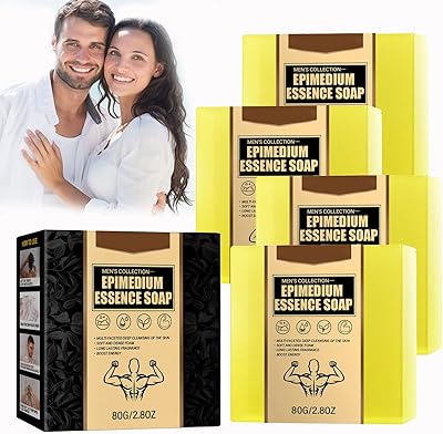 Savon essence epimedium intime pour hommes le bain (4pcs)