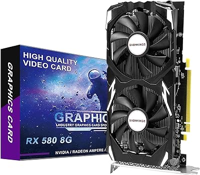 Carte graphique show kings radeon rx 580 8 go carte vidéo