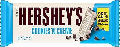 Biscuits et crème au chocolat blanc hershey's, 40 g