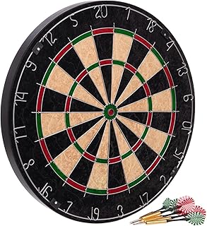 Jeu de fléchettes ultimax, jeu de fléchettes robuste comprenant 6 fléchettes haut