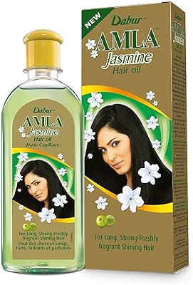 Huile capillaire au jasmin dabur amla - pour des cheveux forts, sains