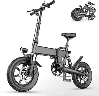 Vélo électrique ibike pour adultes, 16 pouces
