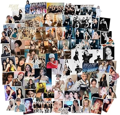 Goodrun 96 pièces d'autocollants twice autocollants twice nouvel album idol group en semble
