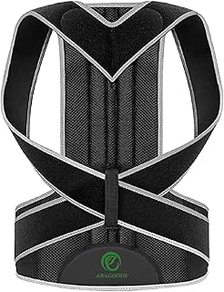 Correcteur de posture corporelle pour hommes et femmes ceinture dorsale réglable