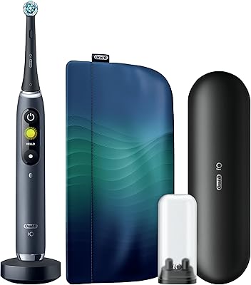 Brosse à dents électrique oral-b eo9, cadeaux pour femmes/hommes, poignée connectée à l'application