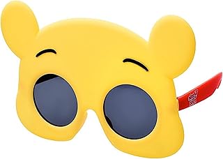 Sun-staches figurines lil winnie l'ourson sous licence officielle, jaune, rouge, noir, 8 pouces