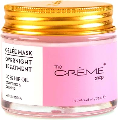 The cream shop gel soin de nuit apaisant et dégonflant. crème anti-rides