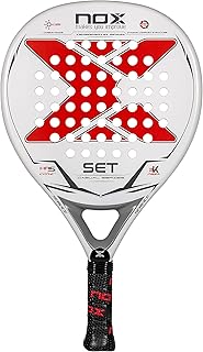 Ensemble de raquettes de padel nox - série exclusive, blanc - rouge, standard