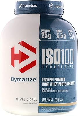 Protéine de dymatize nutrition sous forme de poudre - format 2267,9 g
