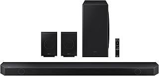 Haut-parleur sans fil samsung 9.1.4 canaux avec dolby atmos-dts:x4 launch speakers caisson