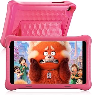 Tablette pour enfants 8 pouces système android 10 avec contrôle parental, stabilisateur kidoz