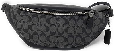 Sac ceinture en cuir warren pour homme, qb/noir charbon, taille unique, sac ceinture