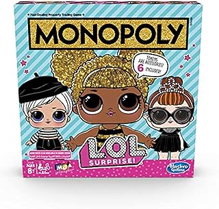 Jeu monopoly : l.o.l. surprise ! un jeu de société pour les enfants