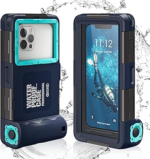 Coque de téléphone sous-marine étanche auriclery pour plongée et plongée sous-marine pour iphone
