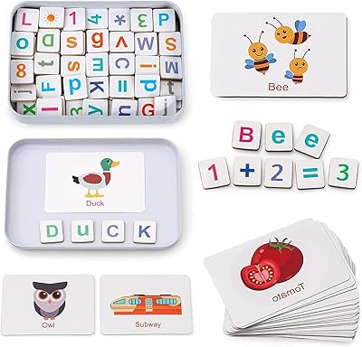 Lettres et chiffres magnétiques alykdon aimant de réfrigérateur abc 123 ensemble