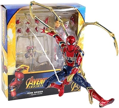 Jouet pour enfant en pvc marvel avengers infinity war iron spider-man, figurine de collection super héros (couleur : q maf081 14 cm). Le discount haut de gamme, c'est possible avec Diaytar