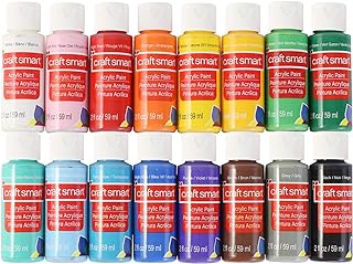 Ensemble de peinture acrylique kraft smart, ensemble de 16 couleurs - ensemble