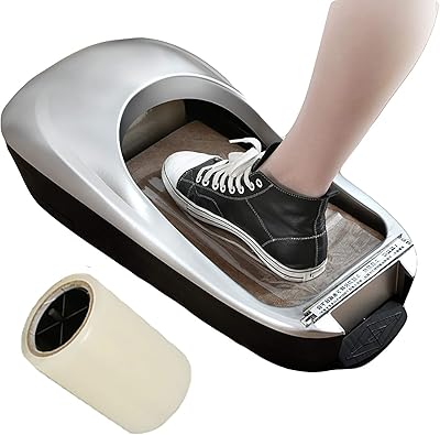 Machine de film pour chaussures entièrement automatique avec un seul rouleau de film