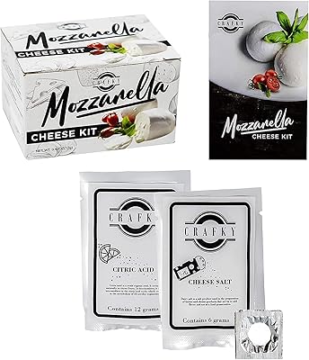 Kit de fromages krafki quick and easy premium avec sel de fromage acide