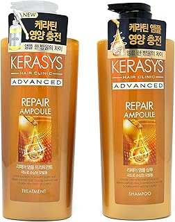 Shampooing et revitalisant kerasis advanced repair ampoule (nouvelle version de deep damage recovery)