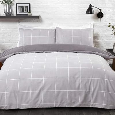 Parure de lit réversible avec housse de couette et taies d'oreiller sleepdown, facile