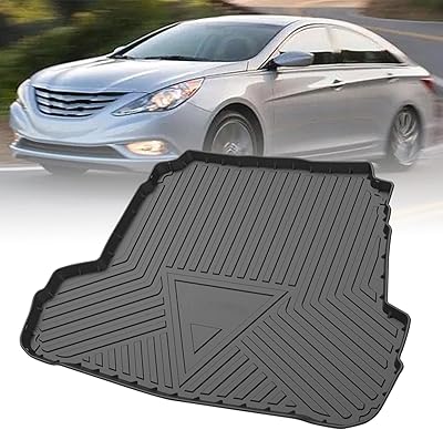 Boîte de rangement pour tapis de coffre de voiture tpr, pour hyundai sonata