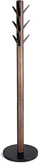 Porte-manteau umbra flapper cintre porte-parapluie organisateur de chapeaux entrée noyer