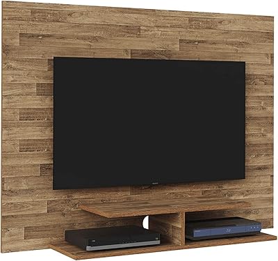 Panneau mural artely jet plus pour téléviseur 42 pouces, marron, 120" de large